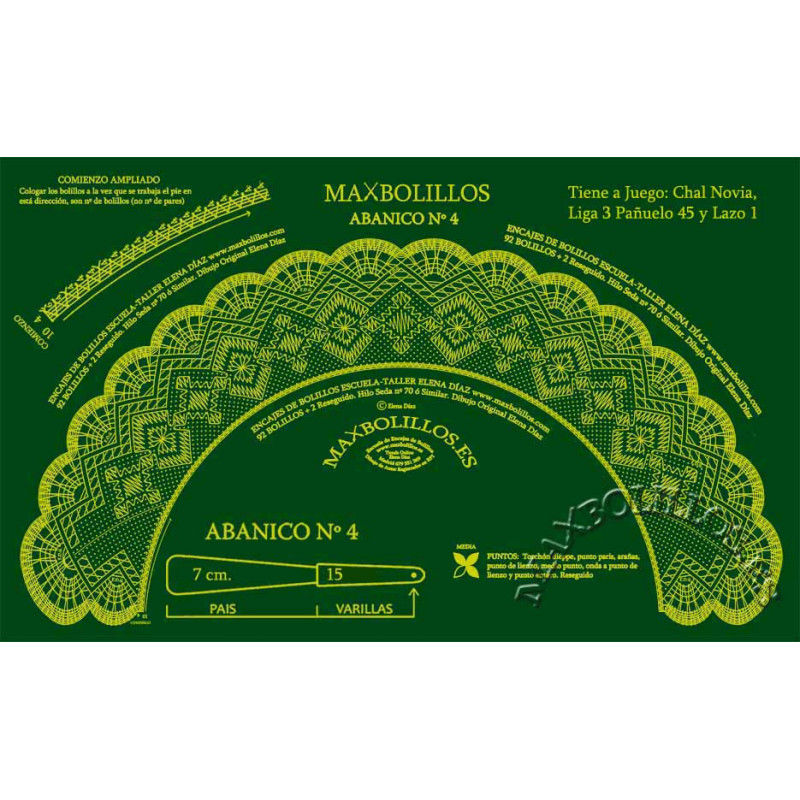 Patrón Abanico 4