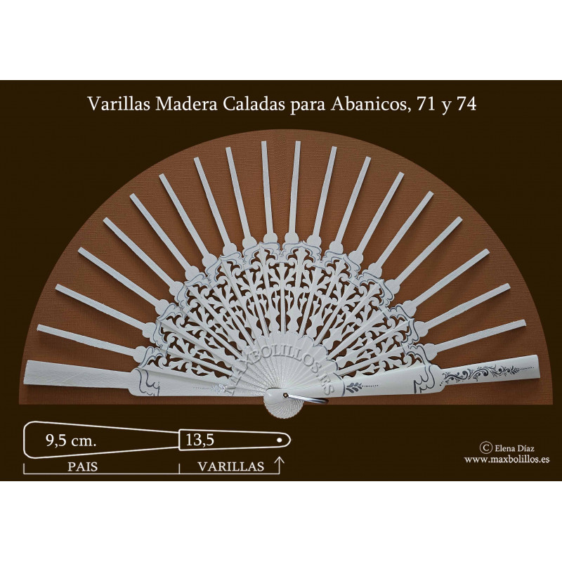 Varillas Rf. 71-74 Blanco