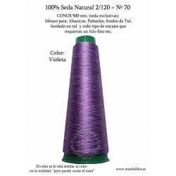 Seda Natural Nº70 Violeta