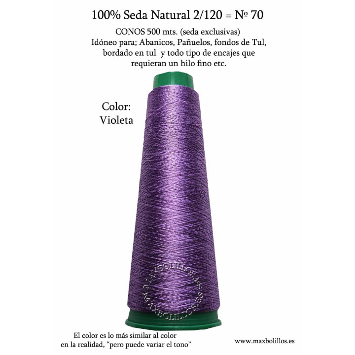 Seda Natural Nº70 Violeta