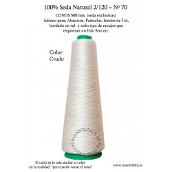 Seda Natural Nº70 Crudo