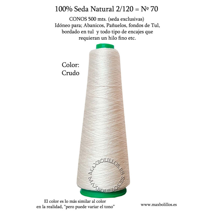 Seda Natural Nº70 Crudo