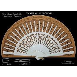 Varillas+Patrón 36A Blanco