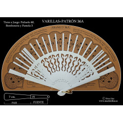 Varillas+Patrón 36A Blanco
