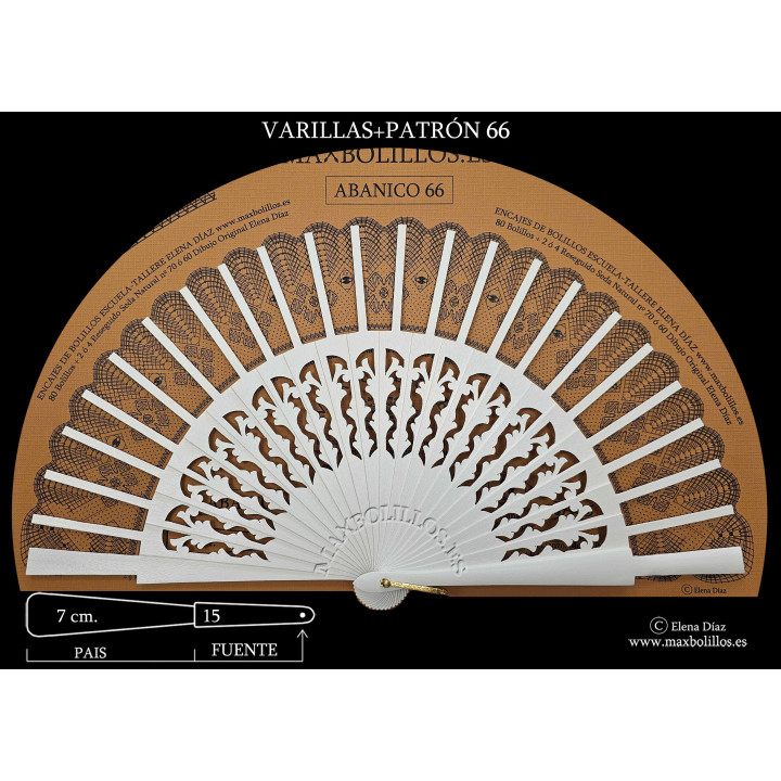 Varillas+Patrón 66 Blanco