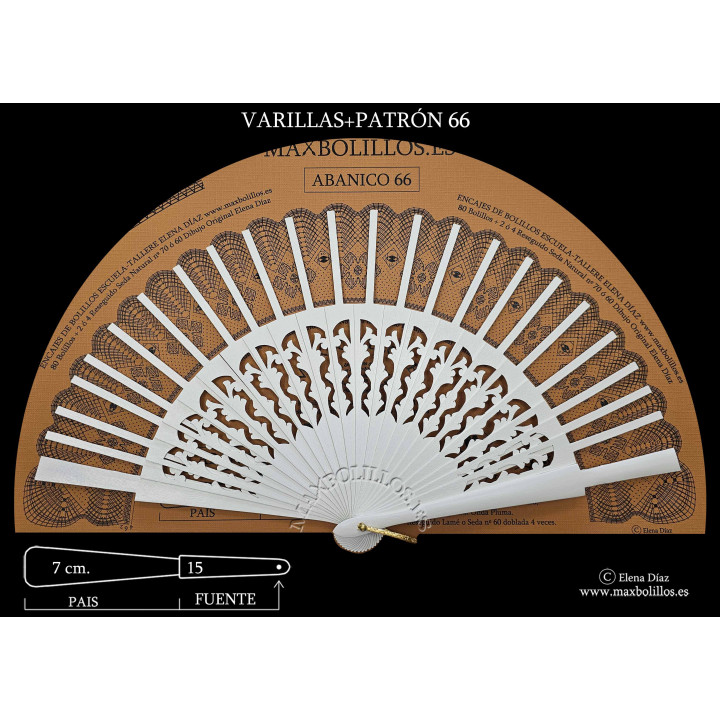 Varillas+Patrón 66 Blanco