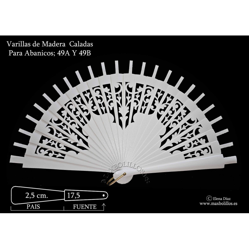 Varillas Rf. 49A y B Blanco