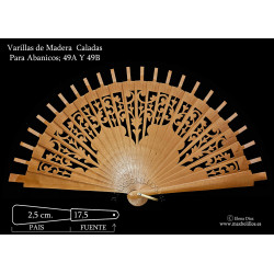 Varillas Rf. 49A y B Natural