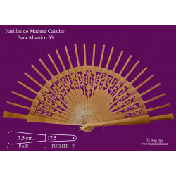 Varillas Rf. 55 Natural