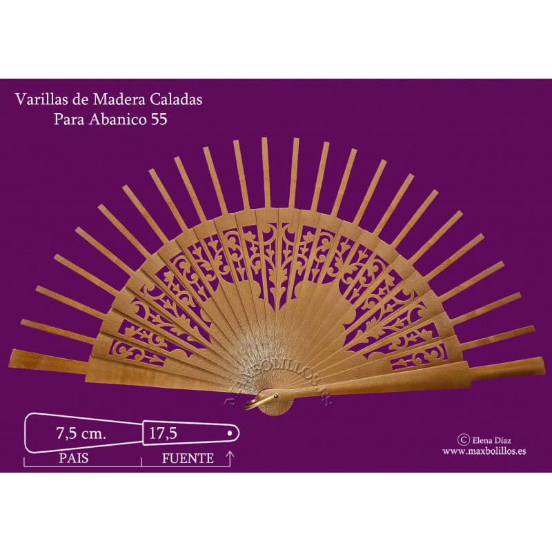 Varillas Rf. 55 Natural