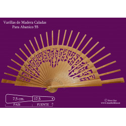 Varillas Rf. 55 Natural
