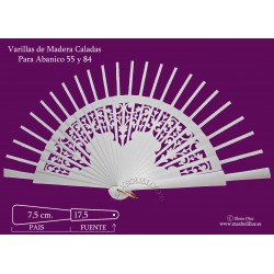 Varillas Rf. 55 y 84 Blancas
