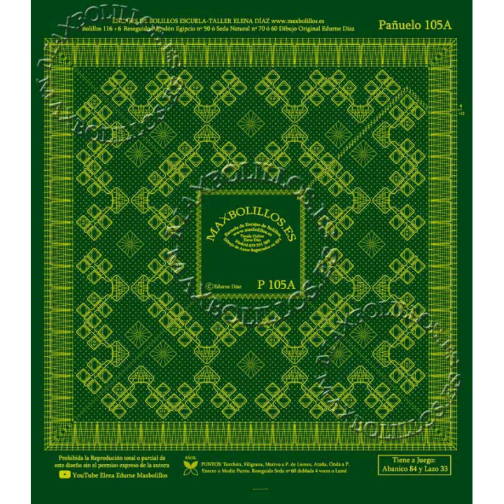 Patrón Pañuelo 105A