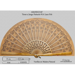 Varillas+Patrón 67 Madera...