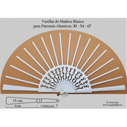 Varilla Rf. 30,54,67 Madera...