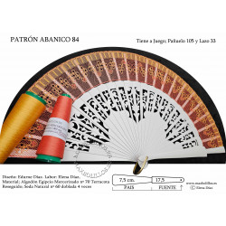 Patrón Abanico 84
