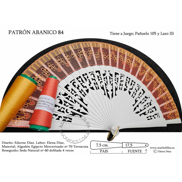 Patrón Abanico 84
