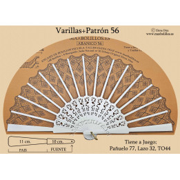 Varillas+Patrón 56 Blanco