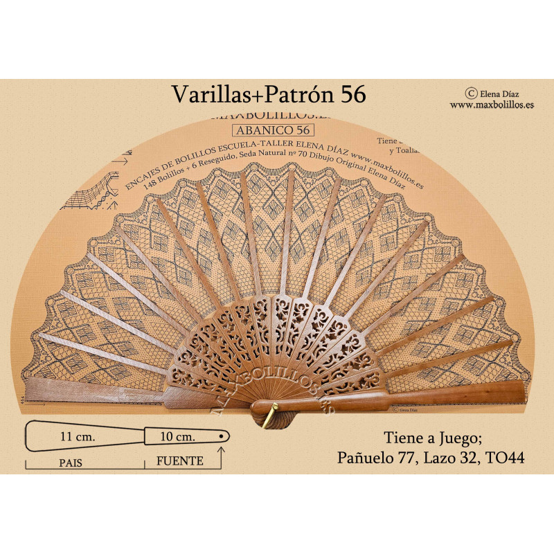 Varillas+Patrón 56 Natural