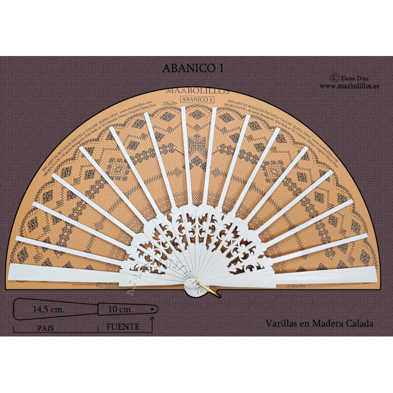 Varillas+Patrón 1 Blanco