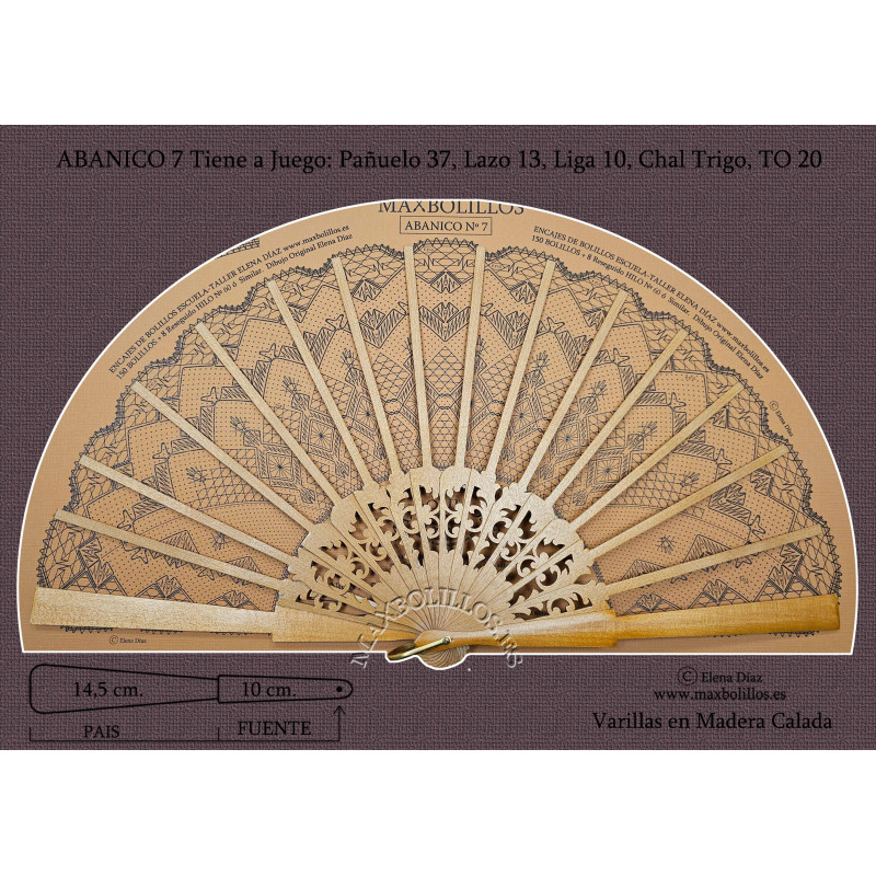 Varillas+Patrón 7 Natural