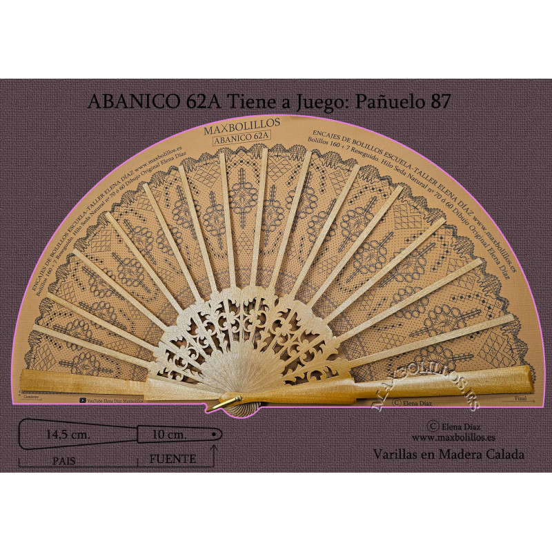 Varillas+Patrón 62A Natural