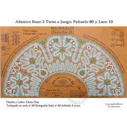 Varillas+Patrón Ruso 2B Blanco