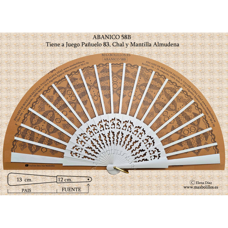 Varillas+Patrón 58B Blanco