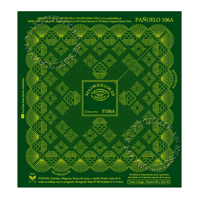 Patrón Pañuelo 106A
