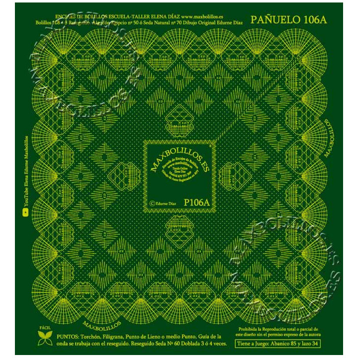 Patrón Pañuelo 106A