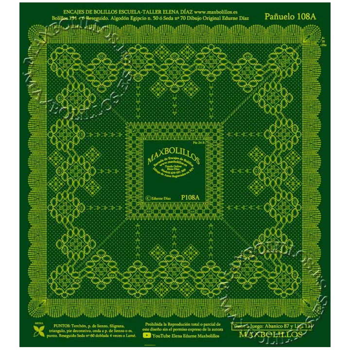 Patrón Pañuelo 108A
