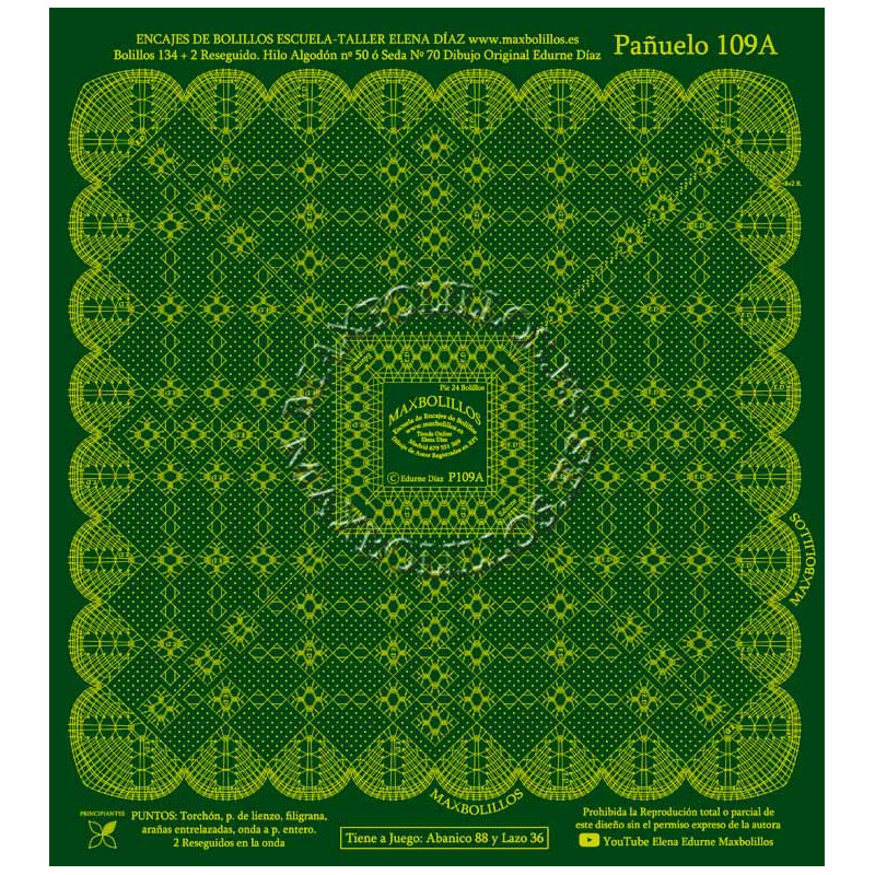 Patrón Pañuelo 109A