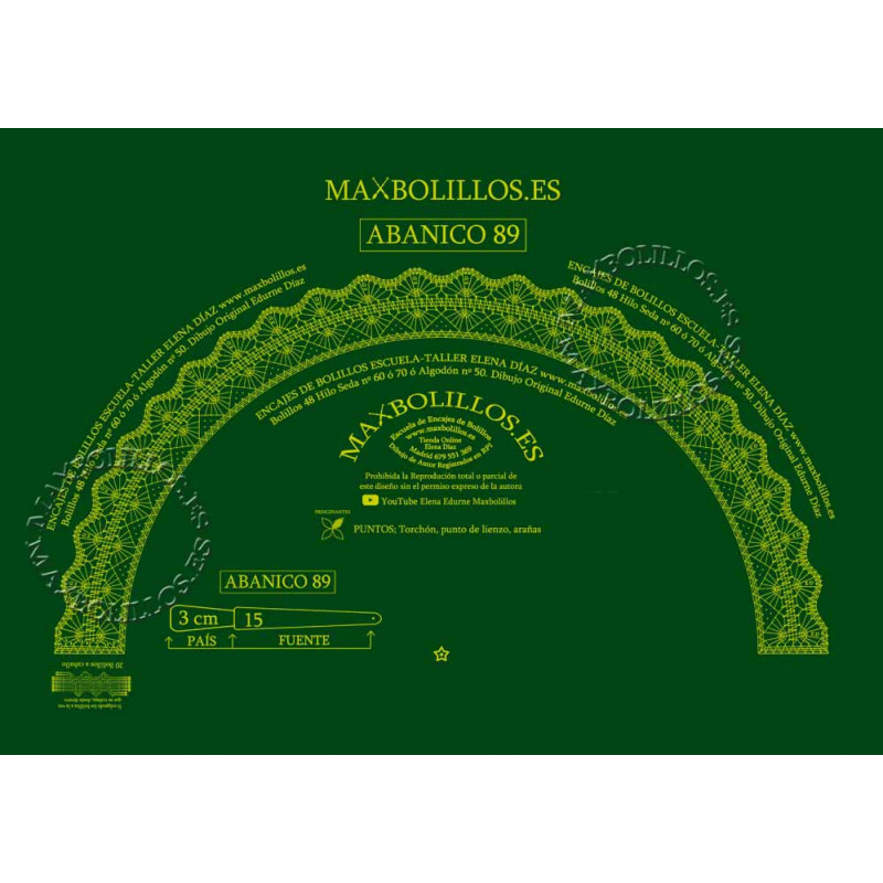 Patrón Abanico 89