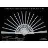Rf. 22,48,59A, 88, Ruso 2A Varillas Madera Blanco