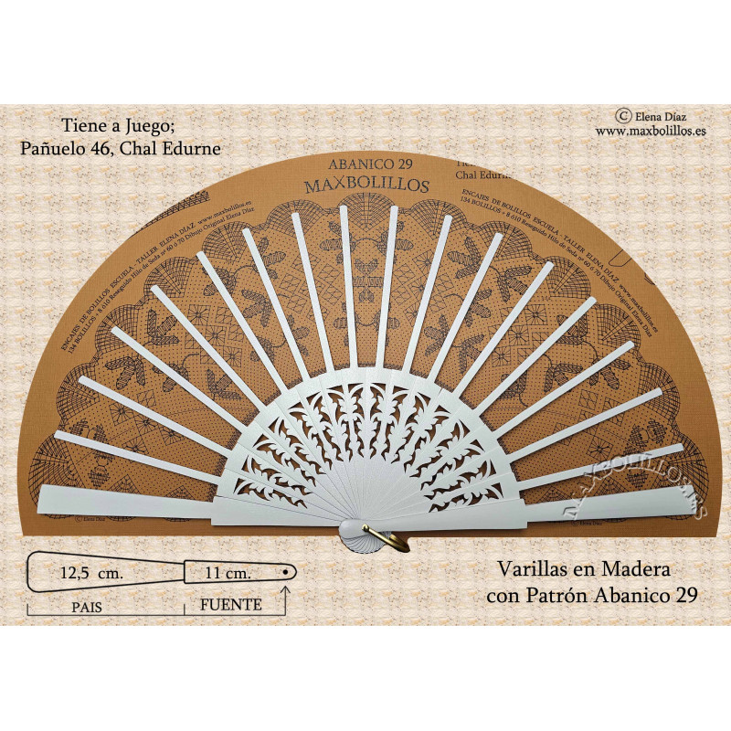 Varillas+Patrón 29 Blanco