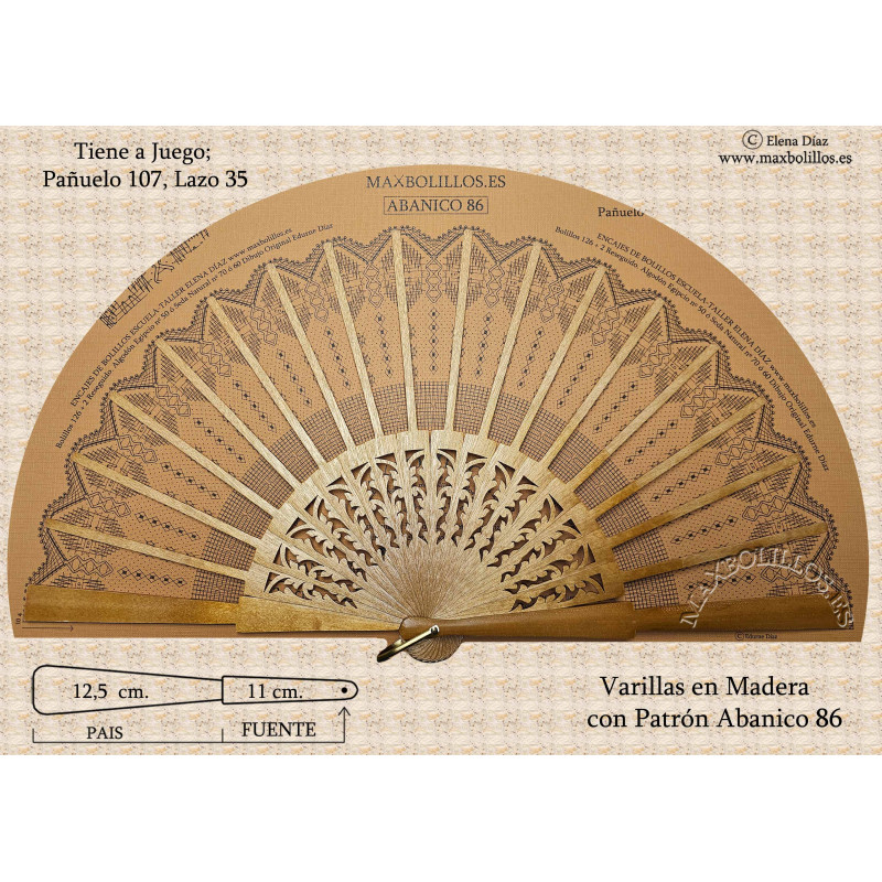 Varillas+Patrón 86 Natural