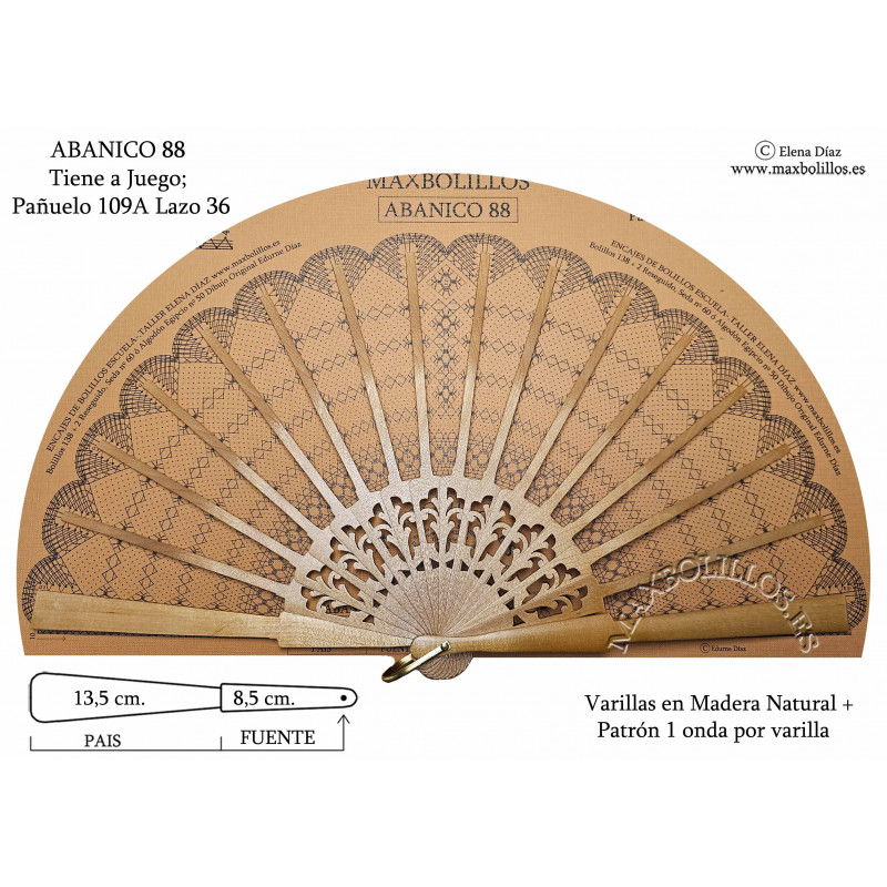 Varillas+Patrón 88 Natural