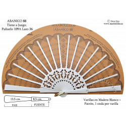 Varillas+Patrón 88 Madera...