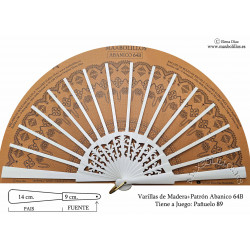 Varillas+Patrón 64B Blanco