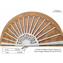 Varillas+Patrón 72 Blanco