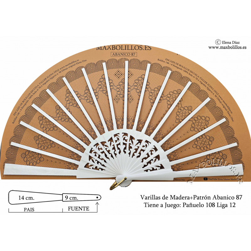 Varillas+Patrón 87 Blanco