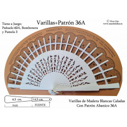 Varillas+Patrón 36A Blanco