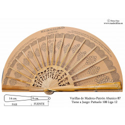 Varillas+Patrón 87 Natural