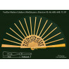 Rf. 33,46,63B,64B,72, 87 Varillas Madera Natural