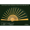 Rf. 33,46,63B,64B,72, 87 Varillas Madera Natural