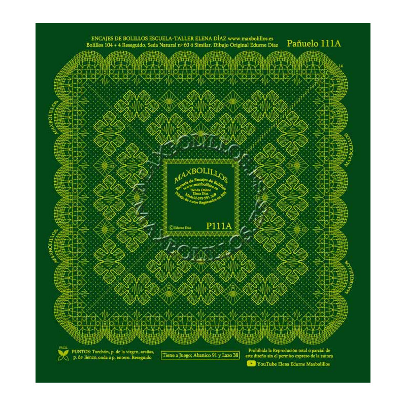 Patrón Pañuelo 111A