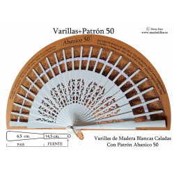 Varillas+Patrón 50 Blanco
