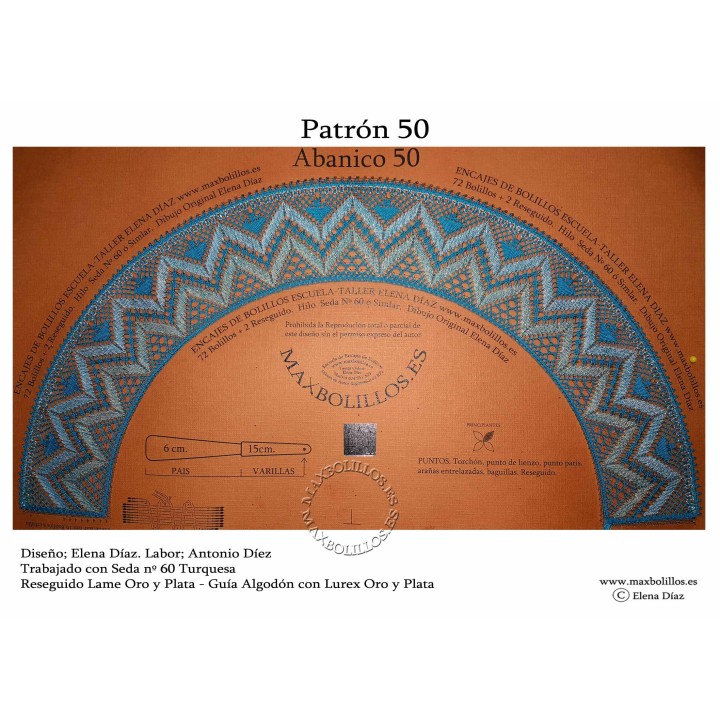 Varillas+Patrón 50 Natural