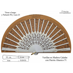 Varillas+Patrón 71 Oro...