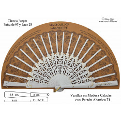 Varillas+Patrón 74 Oro...